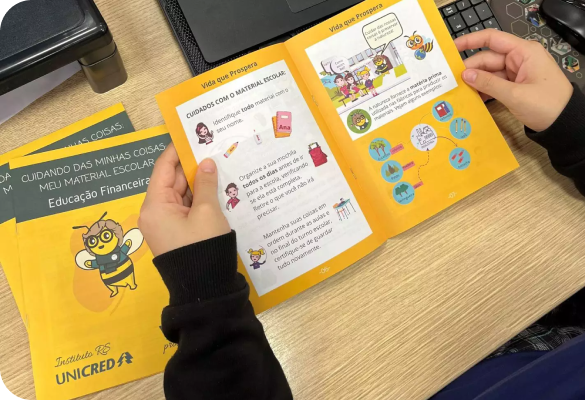 Material didático do programa Vida que Prospera